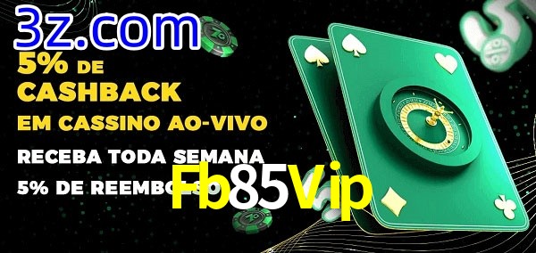 Promoções do cassino ao Vivo Fb85Vip